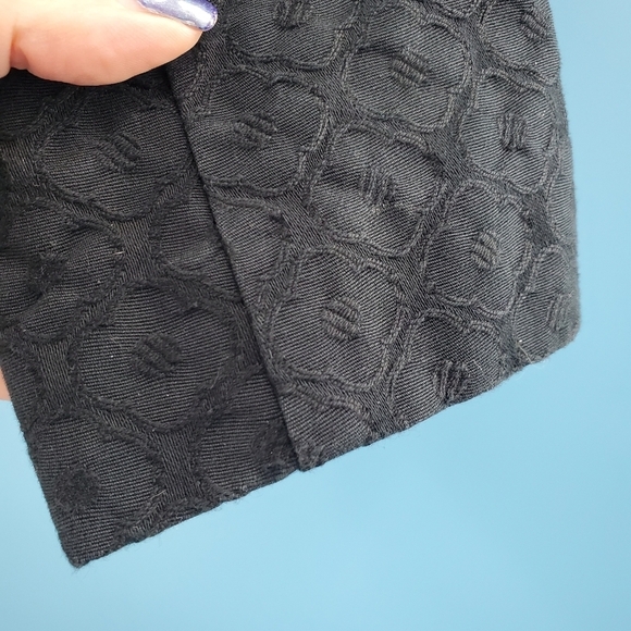 Trina Turk black cotton jacket 6 - Picture 5 of 11